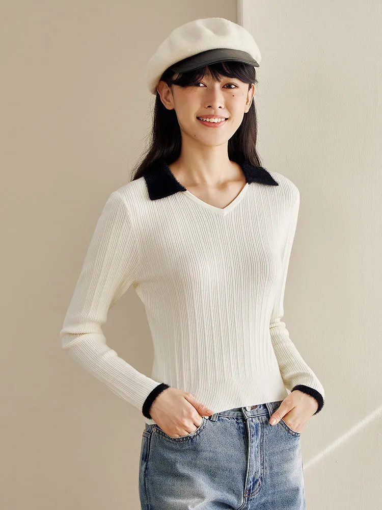 Women's white and black other sweaters