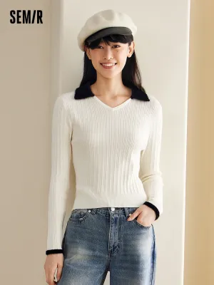 Women's white and black other sweaters