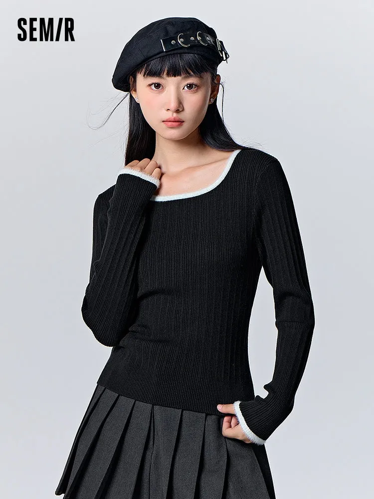 Women's white and black other sweaters