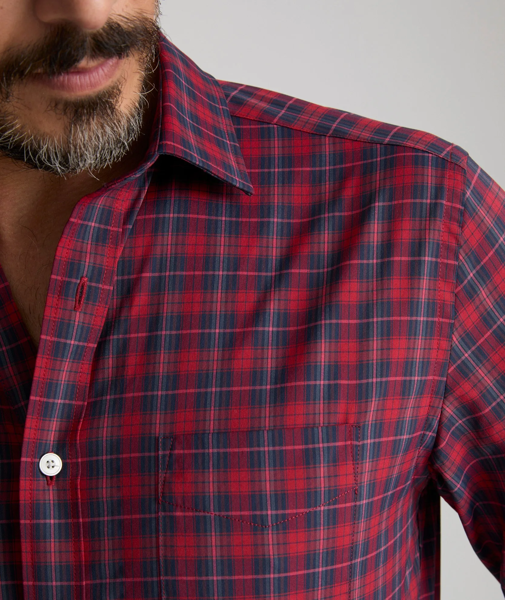 Wrinkle-Free Performance Shirt With Pocket - FINAL SALE