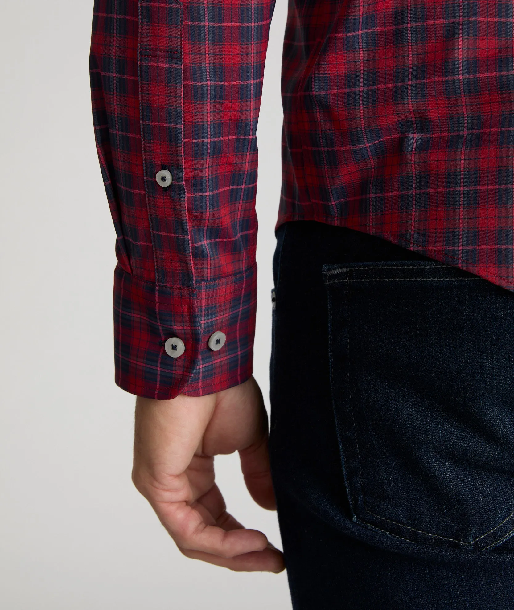 Wrinkle-Free Performance Shirt With Pocket - FINAL SALE